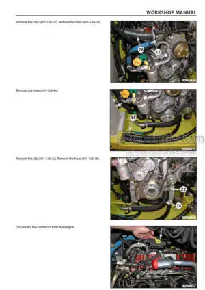 Photo 3 - Ammann ARX90 Workshop Manual Articulated Tandem Roller From SN4122039