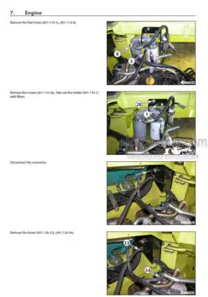 Photo 7 - Ammann ARX90 Workshop Manual Articulated Tandem Roller From SN4122039