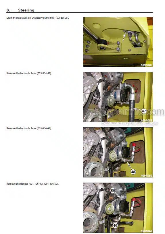 Photo 1 - Ammann ARX90 Workshop Manual Articulated Tandem Roller From SN4122068