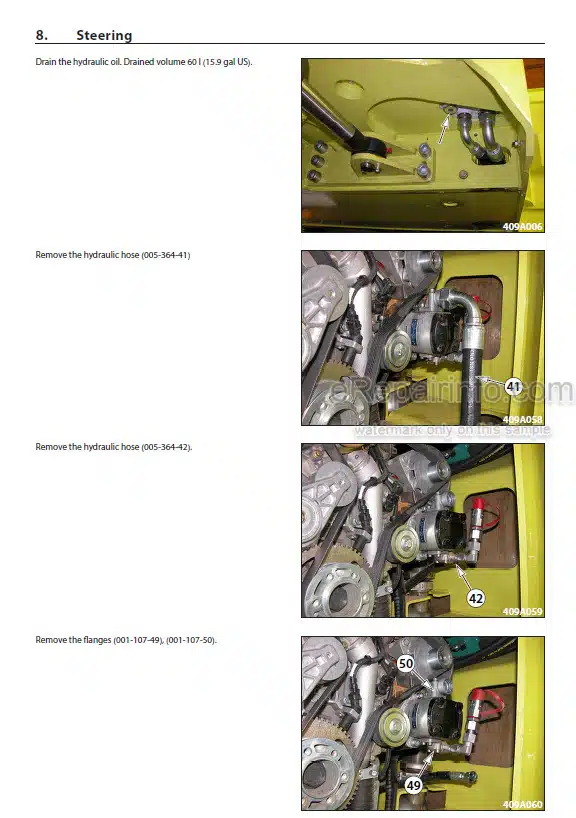 Photo 1 - Ammann ARX90 Workshop Manual Articulated Tandem Roller From SN4172003