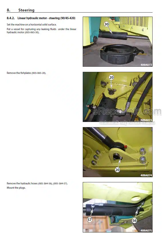 Photo 1 - Ammann ARX90 Workshop Manual Articulated Tandem Roller From SN4172009