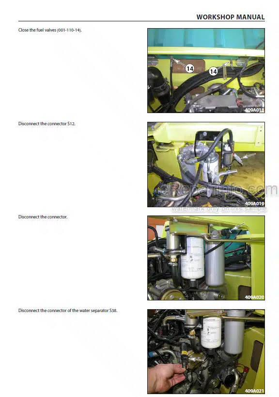 Photo 1 - Ammann ARX90 Workshop Manual Articulated Tandem Roller From SN4122027