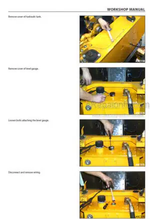 Photo 11 - Ammann ASC170 Workshop Manual Single Drum Roller PIN3001339