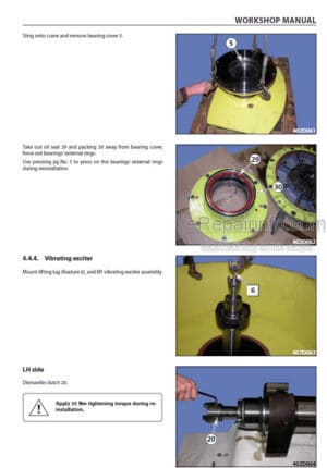 Photo 8 - Ammann AV130X Workshop Manual Articulated Tandem Roller From SN00029