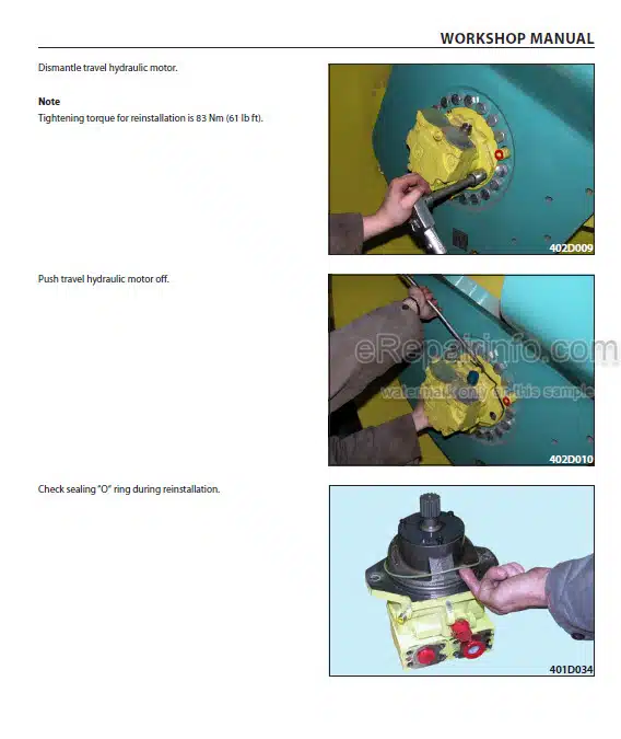 Photo 1 - Ammann AV130X Workshop Manual Articulated Tandem Roller From SN4022013