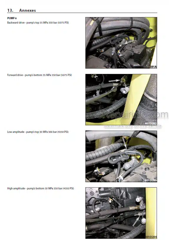 Photo 1 - Ammann AV130X Workshop Manual Articulated Tandem Roller From SN4022018