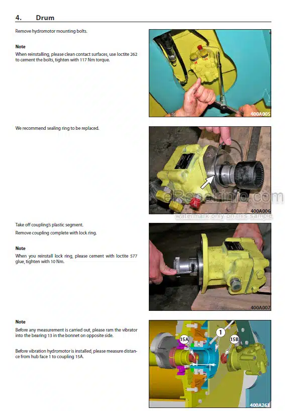 Photo 1 - Ammann AV70X Workshop Manual Articulated Tandem Roller From SN00031