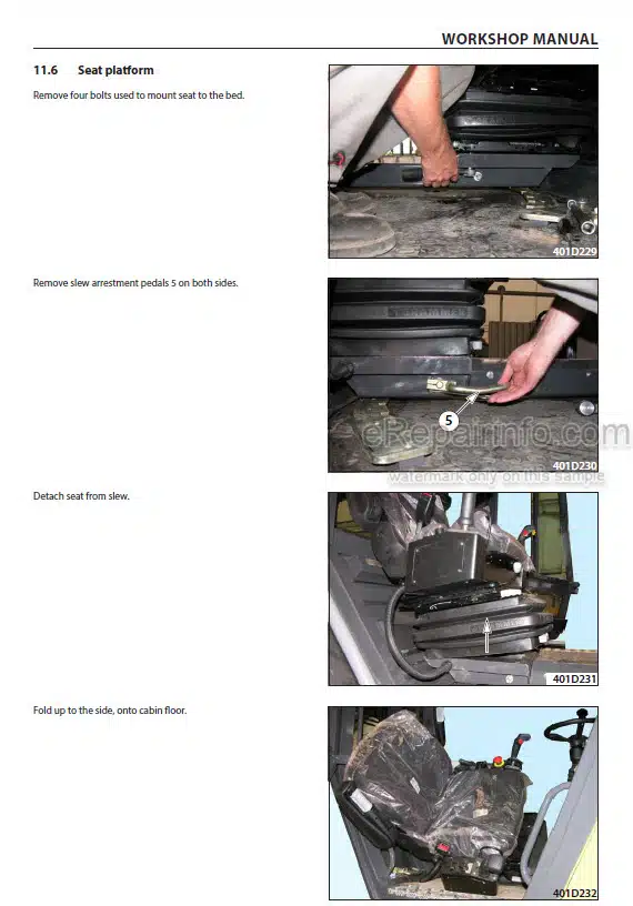 Photo 1 - Ammann AV70X Workshop Manual Articulated Tandem Roller From SN4062029