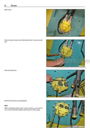 Photo 11 - Ammann AV70X Workshop Manual Articulated Tandem Roller From SN4062133