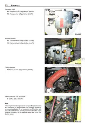 Photo 10 - Ammann AV70X Workshop Manual Articulated Tandem Roller From SN4062136