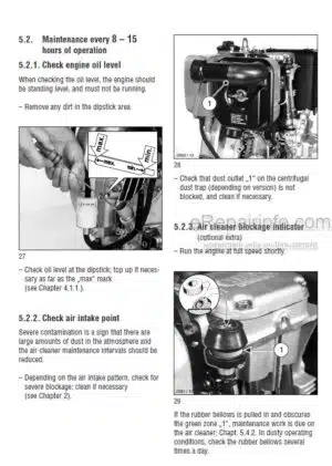 Photo 6 - Hatz 1D41 1D42 1D50 1D81 1D90 Operation Maintenance Manual Engine