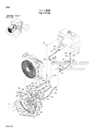 Photo 2 - Hitachi ZW250 Parts Catalog Wheel Loader P4GC-1-1