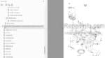 Photo 3 - Hitachi Zaxis 18 Parts Catalog Excavator And Equipment Component Parts P1LP-1-1 P1LP-E1-1