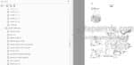 Photo 3 - Hitachi Zaxis 40U Parts Catalog And Equipment Component Parts Excavator P1LD-1-2 P1LD-E1-2