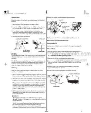 Photo 9 - Honda GX120 GX160 GX200 Operation Manual Engine ENG ESP FRA GER