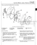 Photo 4 - John Deere PowerTech 10.5L 12.5L Diesel Engines Repair Manual Base Engine CTM100