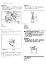 Photo 2 - Kubota D1005-E4 D1105-E4 D1305-E4 V1505-E4 Operators Manual Engine 1K517-8916-1