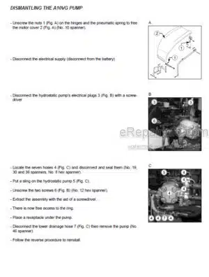 Photo 6 - Manitou 165ATJ Repair Manual Access Platform 547343