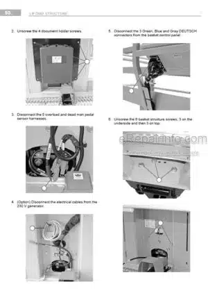 Photo 6 - Manitou 160ATJ 4RD ST5 S2 180ATJ RC 4RD ST5 S2 Service Manual Work Platform 647951EN