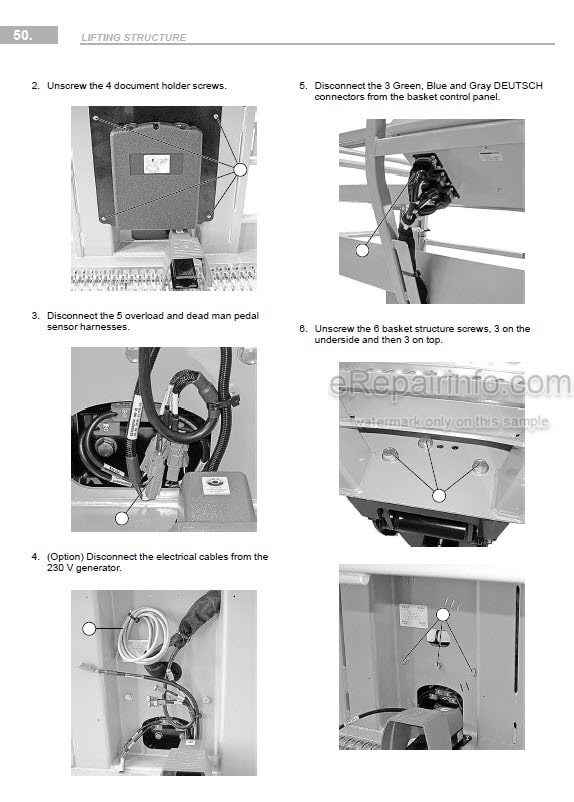 Photo 1 - Manitou 160ATJ 4RD ST5 S2 180ATJ RC 4RD ST5 S2 Service Manual Work Platform 647951EN