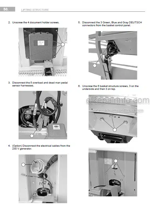 Photo 1 - Manitou 160ATJ 4RD ST5 S2 180ATJ RC 4RD ST5 S2 Service Manual Work Platform 647951EN