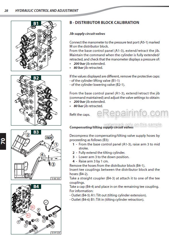 Photo 1 - Manitou 160ATJ Plus 180ATJS Euro 3 Repair Manual Work Platform 647254EN