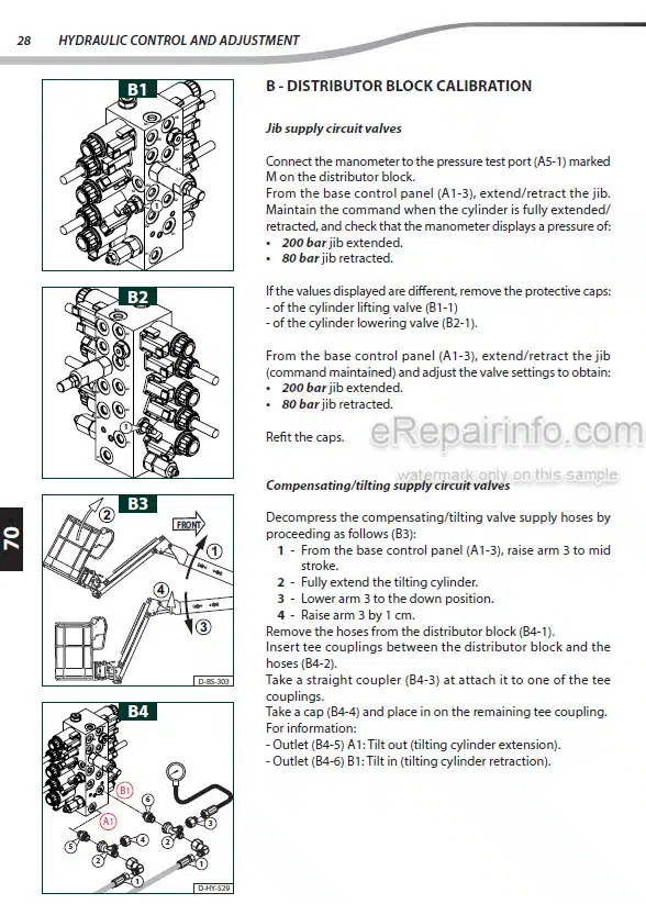Photo 1 - Manitou 160ATJ Plus 180ATJS Euro 3 Repair Manual Work Platform 647254EN