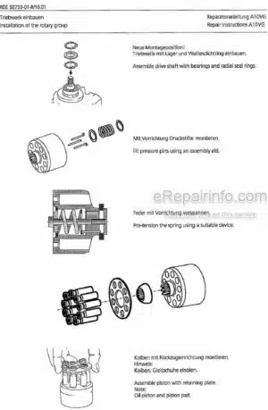 Photo 9 - Manitou 165ATJ Repair Manual Access Platform 547343