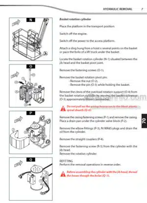 Photo 1 - Manitou 200ATJ 200ATJ RC 200ATJ-X ST3A S1 200ATJ-X RC Repair Manual Work Platform 547387EN