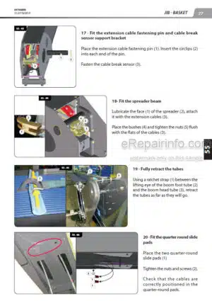 Photo 7 - Manitou 200ATJE S1 ATJ60E S1 Service Manual Work Platform 647818EN