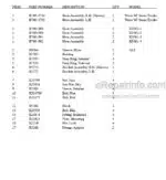 Photo 4 - Manitou 3500 Series Parts Manual 2-Rail Mast R384