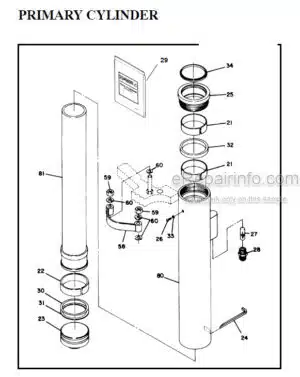 Photo 10 - Manitou 4400 Series Parts Manual 3-Stage Mast R276