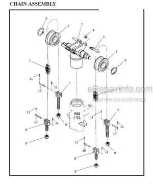 Photo 5 - Manitou 5200 Series Parts Manual 3-Stage Mast R64