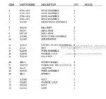 Photo 4 - Manitou 7300 Series Parts Manual 3-Stage Mast R376
