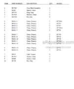 Photo 4 - Manitou 7700 Series Parts Manual 3-Stage Mast R284