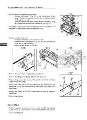 Photo 6 - Manitou 65EX 75EX Repair Manual Access Platform 547322EN