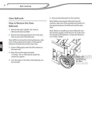 Photo 3 - Manitou 78 100 120 SEC Repair Manual Access Platform