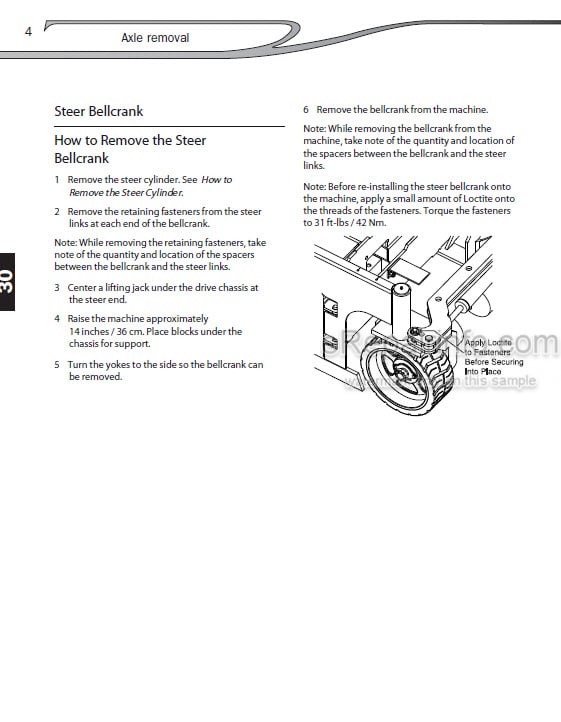 Photo 1 - Manitou 78 100 120 SEC Repair Manual Access Platform
