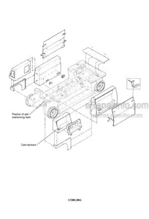 Photo 4 - Manitou 80ELX 10ELX 120ELX Repair Manual Work Platform 547326EN
