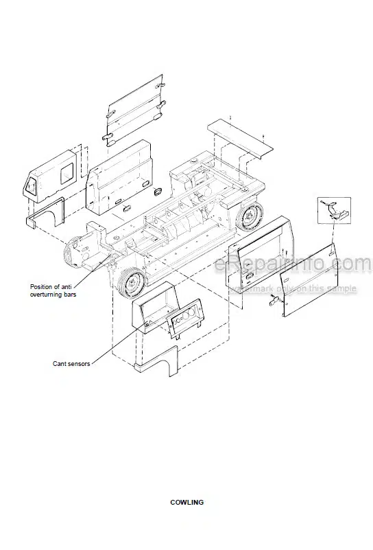 Photo 1 - Manitou 80ELX 10ELX 120ELX Repair Manual Work Platform 547326EN