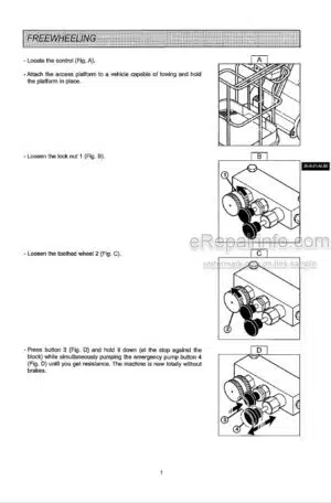 Photo 2 - Manitou 80VJR 105VJR2 Repair Manual Access Platform 547357