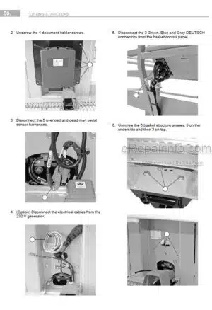 Photo 6 - Manitou ATJ46RNC 2RD T4 S1 To 180ATJ RC 4RD ST5 S1 Repair Manual Work Platform 647697EN