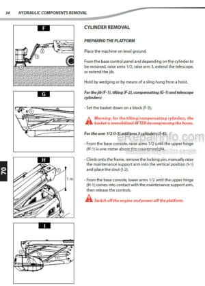 Photo 7 - Manitou ATJ46+RC T4 S1 Repair Manual Work Platform 647678EN