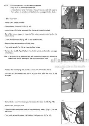 Photo 4 - Manitou D80E D80ER D80ERS D80EP Repair Manual Work Platform 547312