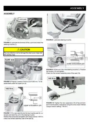 Photo 5 - Manitou Dana 213 Repair Manual Axle 647142EN