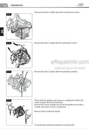 Photo 1 - Manitou Gehl ALT950-145V Plus D ST5 S1 Repair Manual Telescopic Articulated Loader 647926EN