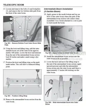 Photo 8 - Manitou Gehl DL11-40 To MTA12055 Series 3 Service Manual Telescopic Handler 50960201