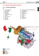 Photo 3 - Manitou Gehl MT420H 57K STS S1 MT420H TSS 57K ST5 S1 RS4-14 Repair Manual Telehandler 647781EN