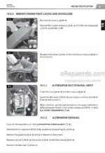 Photo 2 - Manitou Gehl MT420H 57K STS S1 MT420H TSS 57K ST5 S1 RS4-14 Repair Manual Telehandler 647781EN