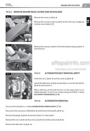 Photo 6 - Manitou MI15G S2 US To MI35G S2 US Repair Manual Forklift 647679EN